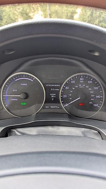 арзан машине: Lexus ES: 2013 г., 2.5 л, Автомат, Гибрид, Седан — 9