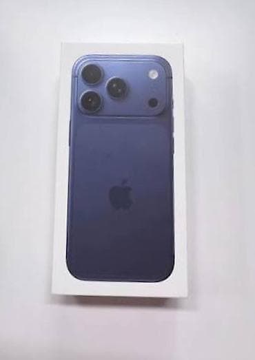 IPhone 17 Pro Max, Новый, 256 ГБ, Blue Titanium, Коробка, 100 %