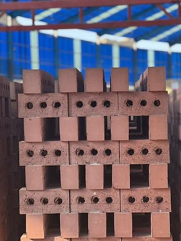 традиционный лук: Пустотелый, дырчатый, Жженый кирпич, Одинарный, 250×120×65 — 5