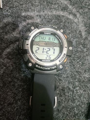 часы с альтиметром: CASIO SGW-300 — оригинал, всё работает. Многофункциональные — 1
