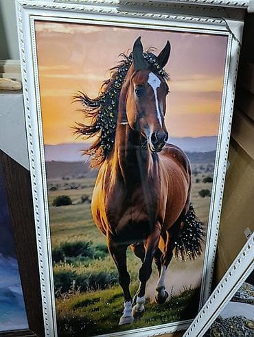 study lamp: Трендовые настенные картины в рамах.размер 40х75см - Сюжеты на выбор — 5