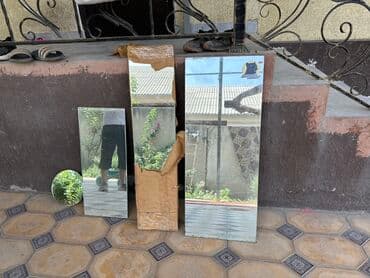 стеллаж для сигарет: Набор из трех прямоугольных зеркал, подходящих для различных — 2