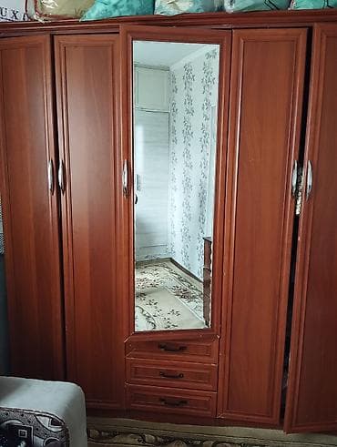 Шифоньер, шкаф для одежды, Прямой, ЛДСП