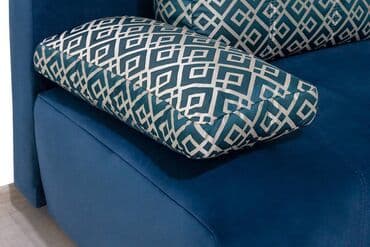 прямые диваны: Диван прямой раскладной Бостон 2, City01 (3,3)/Ground 10, Мебельный — 13