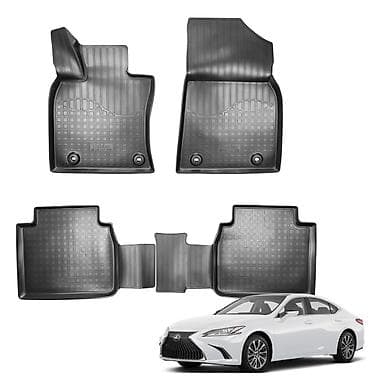 3D Резиновые Полики Для салона Lexus, цвет - Черный, Новый, Платная доставка, Самовывоз