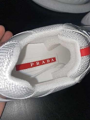 комбинация: Мужские кроссовки, 41, 42, 43, Prada, Новый, цвет - Серый — 2