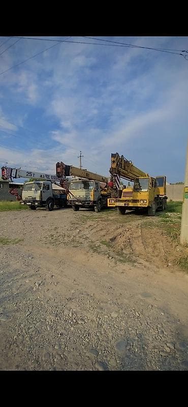 Услуга авто крана по городу манас оптимальный цены. Парк техники: -