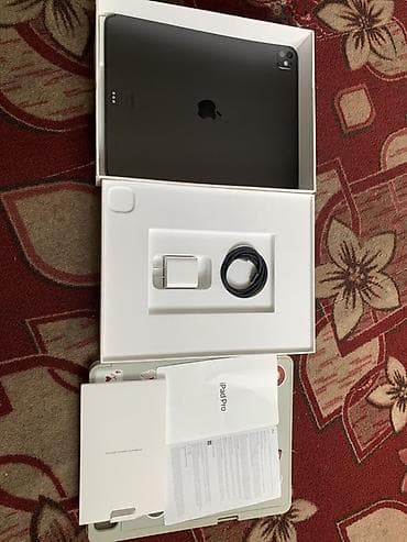 силиконовые чехлы: Планшет, Apple, память 256 ГБ, 12" - 13", Wi-Fi, Б/у, Классический цвет - Черный — 1