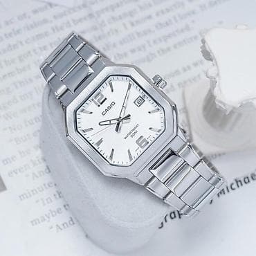Аксессуары: Классические часы часы, Casio, Водонепроницаемые, Оригинал, Мужские, Новый — 3