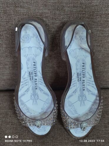 шлепка: Шлепки Philipp Plein (Италия),
Прозрачныеэлегантныеочень удобные — 1