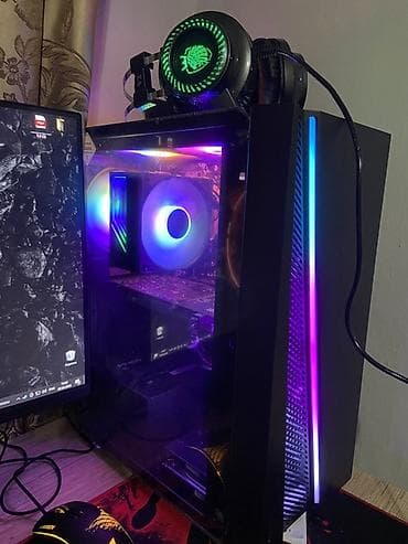 Настольные ПК и рабочие станции: Компьютер, ядер - 4, ОЗУ 16 ГБ, Игровой, AMD Ryzen 3, AMD Radeon RX 580, HDD + SSD — 2