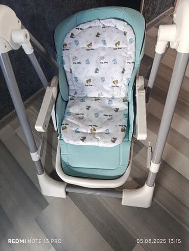 Коляска, цвет - Голубой, Новый