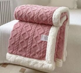 размеры шерстяного одеяла: Плед, Китай, Новый, Все сезоны, Двусторонний — 41