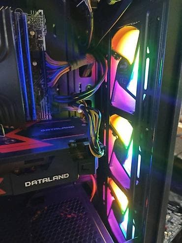 Настольные ПК и рабочие станции: Компьютер, ядер - 4, ОЗУ 16 ГБ, Игровой, Б/у, Intel Core i3, AMD Radeon RX 580, HDD + SSD — 3