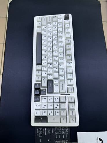 raspberry pi 4: Клавиатура, Механикалык, Bluetooth, Зымдуу туташтыруу, Өлчөмү: 100% — 5