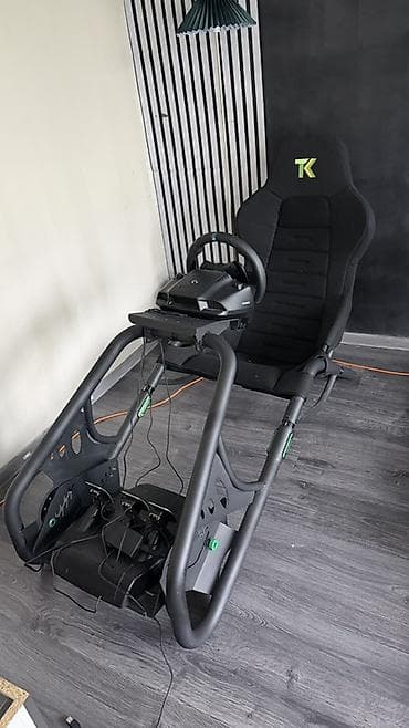 life network system: Logitech G923 TRUEFORCE + педали + усиленный кокпит для симрейсинга — 6