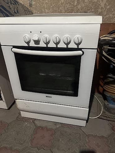 second tech: Газовая печь, Bosch, Б/у, Напольная, цвет - Белый, Полная оплата — 3