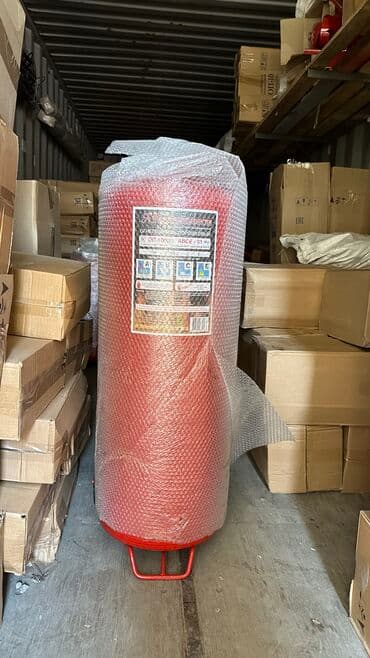 Огнетушител порошковый ОП-100, вес огнетушителя 130кг