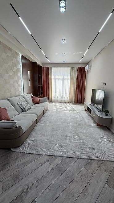 seven development: 3 комнаты, 103 м², Асанбай мкр Элитка, 5 этаж, Дизайнерский ремонт — 5