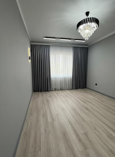 купить квартиру в бишкеке вторичка: 2 комнаты, 50 м², 105 серия, 5 этаж, Дизайнерский ремонт — 1