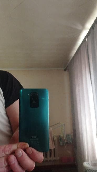 ми 10 с: Redmi, Redmi Note 9, Б/у, 128 ГБ, цвет - Зеленый — 1