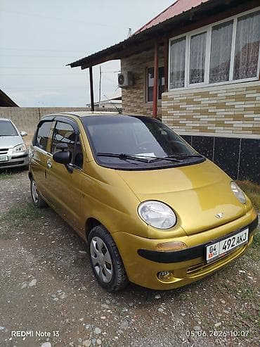 дамаз 1: Daewoo Matiz: 2026 г., 0.8 л, Механика, Бензин, Хэтчбэк — 2