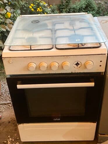 газ оборудования: Газовая плита Artel с духовкой - 4 конфорки на газу, сверху откидная — 1