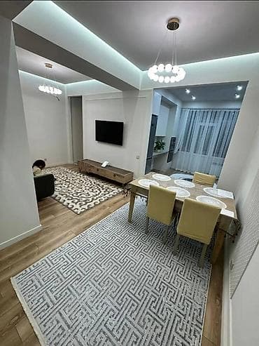 2 комнаты, 56 м², 12 этаж, Дизайнерский ремонт — 7