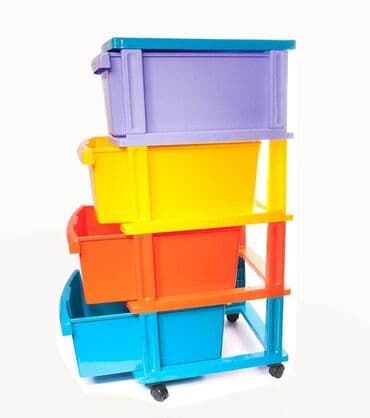 шкафы для ванны: Комод комидине Komidine Пластиковый самый прочный комод в оригинале — 3