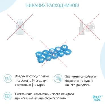 орбизные пистолеты: Соплеотсос - Аспиратор назальный ROXY-KIDS Аспиратор назальный с — 6