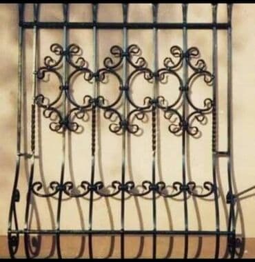 сварочные работы отопления: Рещётка .рещётна на окна .Оканные решетки.Ворота .навес.и др сварочные — 17