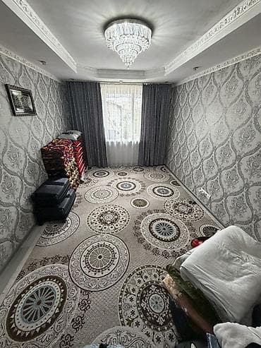квартиры токмок: 3 комнаты, 57 м², Хрущевка, 2 этаж, Евроремонт — 5