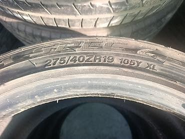 mers 210: Шины 275 / 40 / R 19, Лето, Б/у, Пара, Легковые — 2