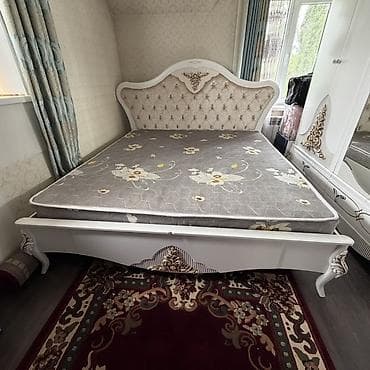 раковина с тумбой бишкек цена: Спальный гарнитур в классическом стиле Состав: - Кровать двуспальная — 2