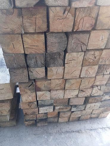 Брус: Брус строительный один раз использованные. три размера 100×100 и — 3