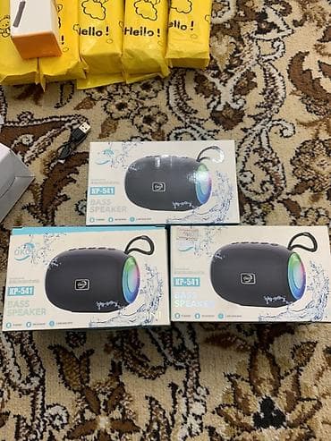 обмен на колонку: Портативная Bluetooth-колонка OKOP KP-541 - Компактный цилиндрический — 2