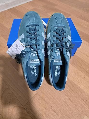 новые: Мужские кроссовки, 41.5, Adidas, Новый, цвет - Зеленый, Самовывоз, Платная доставка — 5