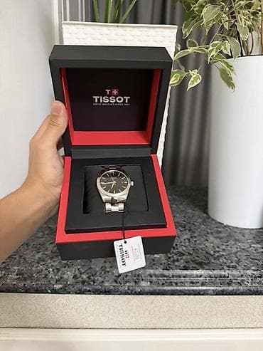Классические часы: Tissot PRX (кварцевые) — стильные швейцарские часы в фирменном — 2