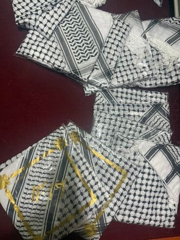 брендовые шарфы: Шарф, Новый, Унисекс, цвет - Черный — 3