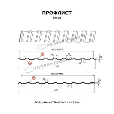 металлопрофиль для крыши цена: Профлист (профнастил, профилированный лист) с гарантией от — 3