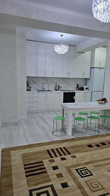 2 комнаты, 64 м², Асанбай мкр Элитка, 6 этаж, Евроремонт — 7