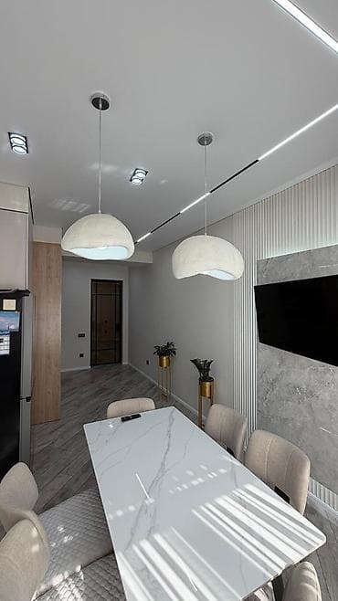 3: 3 комнаты, 103 м², Асанбай мкр Элитка, 5 этаж, Дизайнерский ремонт — 4