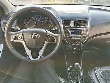 Унаа сатуу: Hyundai Accent: 2015 г., 1.6 л, Кол менен иштөөчү, Бензин, Седан — 6