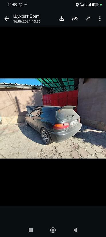 android teyes cc3: Honda Civic: 1995 г., 2.4 л, Механика, Бензин, Хэтчбэк — 3