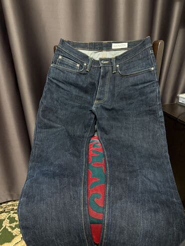 искры на обувь: Джинсы GUSTIN отличного качества Размер:32 Цвет: Темно- синий ( — 8