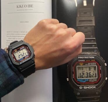 часы casio фирменные: G-shock GW-M5610U На солнечной батарее + радиосинхронизация времени ! — 4