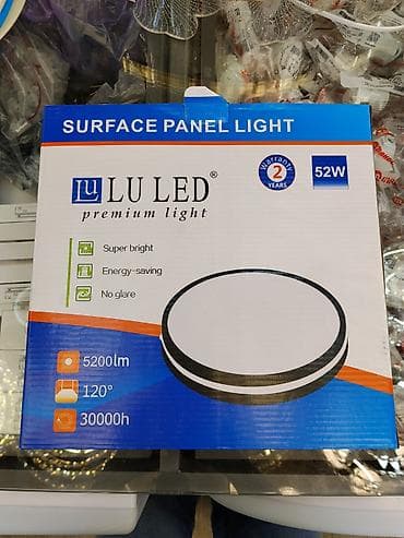 lumen lux: Накладная светодиодная панель LU LED (Surface Panel Light), мощность — 1