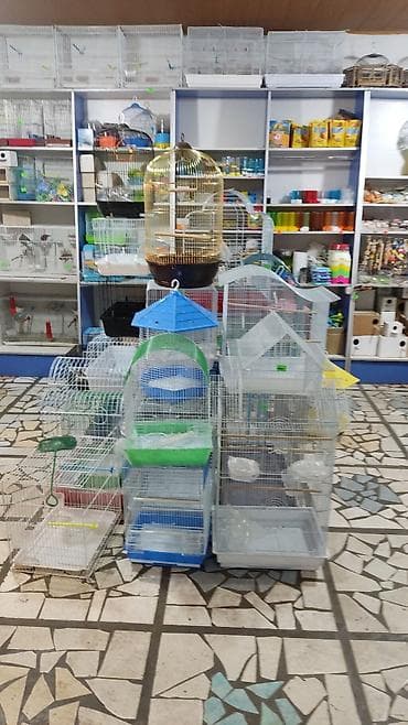 Үй жаныбарлары: Клетки, гнезда, поилки, витамины корма и.т.п — 2