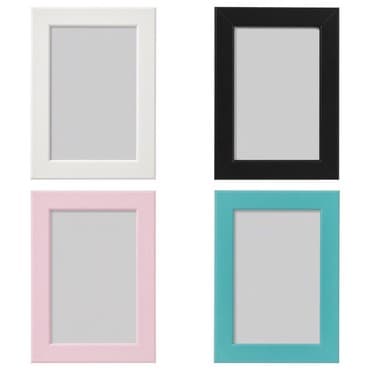 Рамки для фото 10*15 см!!! Цвета: белые, черные, бирюзовые 1шт - 150