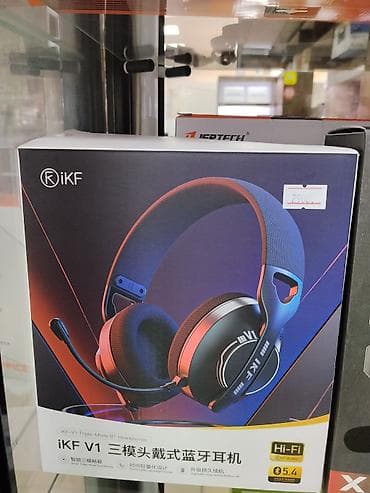 zoom h: Беспроводная гарнитура iKF V1 - Формат: полноразмерные наушники с — 1